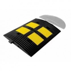 Limitator de viteza din cauciuc, inaltime 4cm, limitare 30km, cod 12110